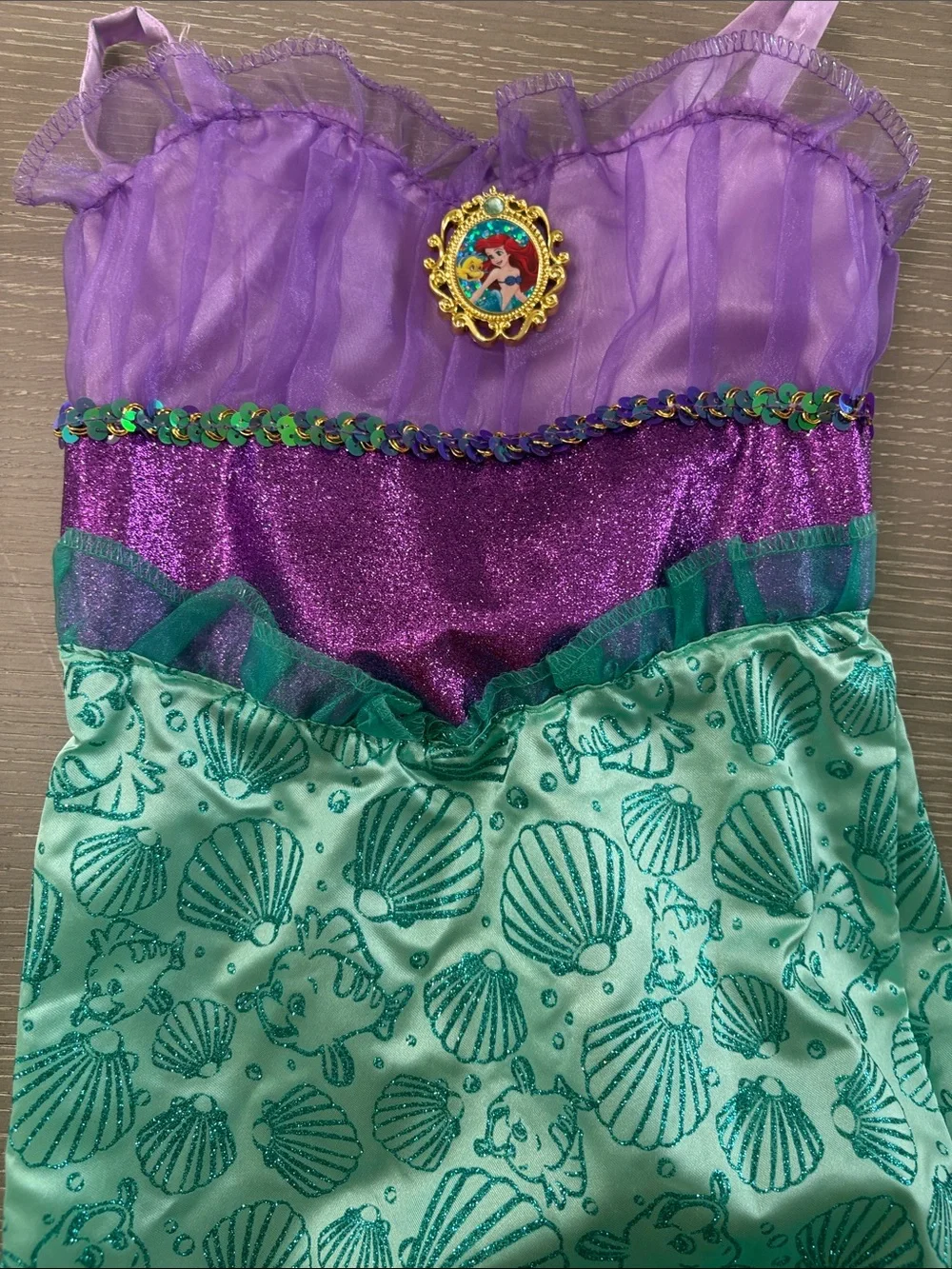 Ariel Little Mermaid dress 4-6x